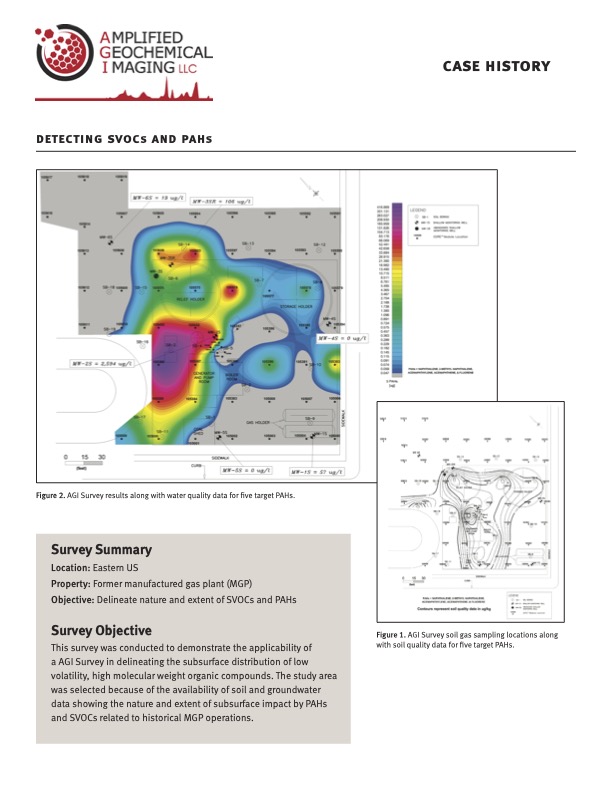 Detecting SVOCs and PAHs at a Manufactured Gas Plant in New Jersey